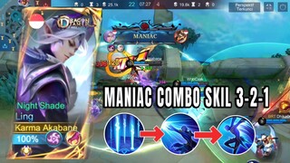 MANIAC COMBO SKIL 3-2-1