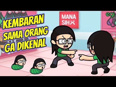 KEMBARAN SAMA ORANG GA DIKENAL
