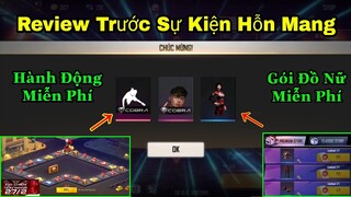 [Garena Free Fire]/Review Trước Sự Kiện Cobra Go,Chuỗi Sự Kiện Cobra Nhận Full Quà Hot