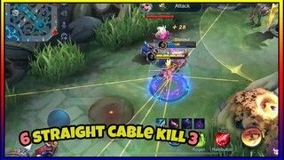 Amazing Straight Cable Kill w/ 3 Cables