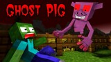 Monster School : GHOST PIG HORROR CHALLENGE - Minecraft Animation