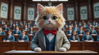Professor Kitten Magic: Adorable Teacher’s Journey Through Learning 🐱📚
