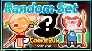 พีช + เกลือ = ถ้วยน้ำชาอะไรนะ Random Set #46【CookieRun OvenBreak】