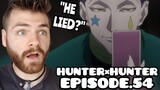 HISOKA'S FUTURE??!! | HUNTER X HUNTER - Episode 54 | New Anime Fan | REACTION!