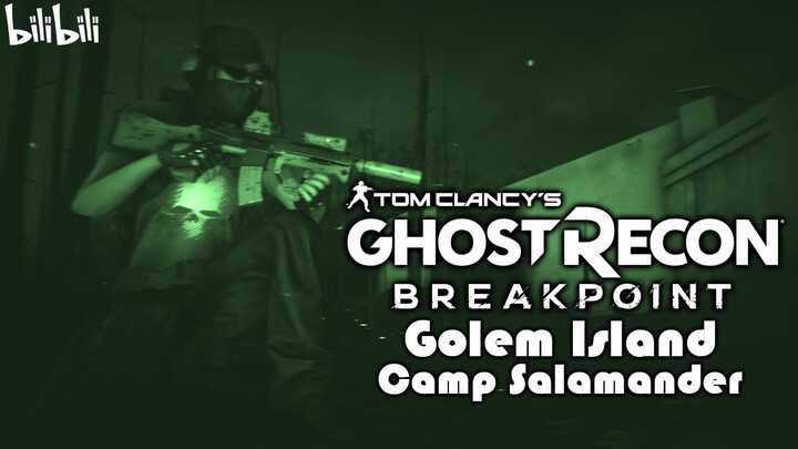 #VCreator | Ghost Recon: BReakpoint | Night Infiltration Mission [Stealth] - Camp Salamander