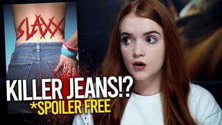 Slaxx (2020) KILLER JEANS Shudder HORROR Movie Review *Spoiler Free | Spookyastronauts