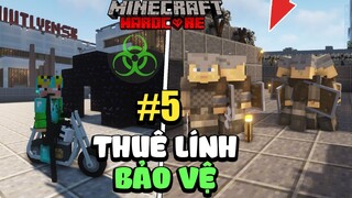 Thây ma phóng xạ #5: Mình mở rộng căn cứ và thuê bảo vệ hỗ trợ căn cứ chống Zombie trong sinh tồn