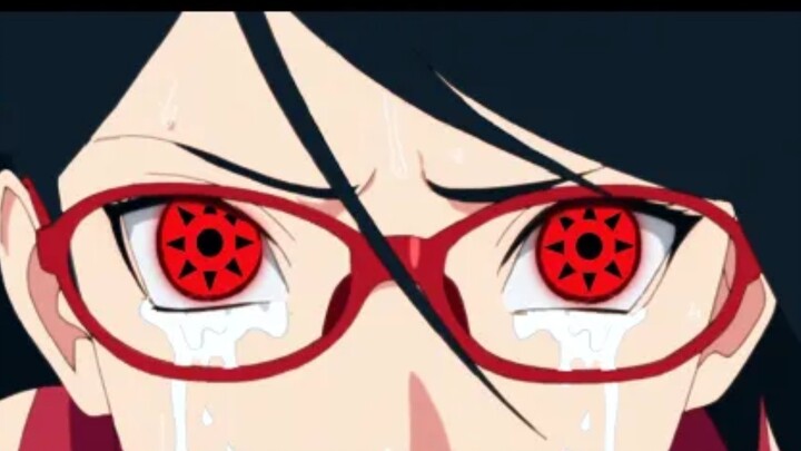 Sarada, what kind of drug did that guy take that would make you open a kaleidoscope for him?