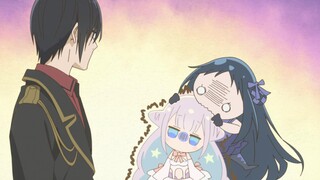 The magical girl has always liked physical greetings since she was a child. The heroine was frighten