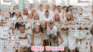 CHILDREN'S CHOIR NONSTOP SONGS COVER