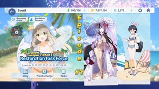 Blue Archive Event: Abydos Resort Restroration Task Force & Fan Art Ai Episode 1