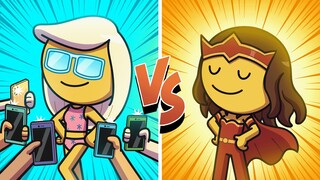 Super Jess Vs Super Jo | emojitown Compilation