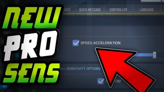 My Speed Acceleration Sensitivity & SETTINGS - COD MOBILE