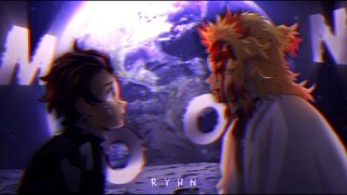 Rengoku Death [Talking To The Moon] - Typography AMV Edit