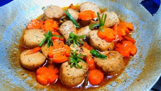 Người ăn chay không nên bỏ qua món chả chay kho này | món chay | vegan recipe