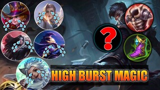 HOW TO EASILY COUNTER HIGH BURST MAGIC ENEMIES USING GRANGER - BEST BUILD 2021- AkoBida MLBB