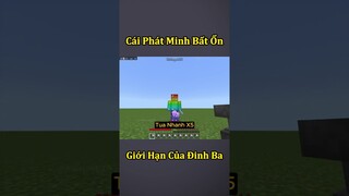 Sức Mạnh Đáng Sợ Của Đinh Ba Trong Minecraft 🤣 #shorts