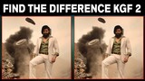 KGF CHAPTER 2 Best Brain Games #90 | Spot The Difference Kgf 2