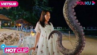 Bạch Tuộc Tấn Công Bà Bầu Trên Bờ Biển | Bạch Tuộc Khổng Lồ -  Big Octopus | Phim Lẻ YOUKU