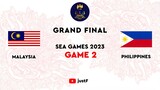 MALAYSIA VS PHILIPPINES FULL GAME 2 | DAY 3 SEA GAMES MLBB GRAND FINAL