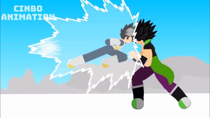 Vegeta vs Broly | Fan animation