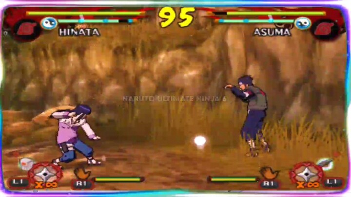 HINATA VS ASUMA - NARUTO ULTIMATE NINJA 6 ANDROID GAMEPLAY