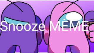 Anime|Among us|Snooze MEME