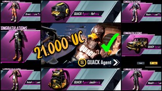 BEAST TREASURE: Quack Agent Opening 21.000 UC - PUBG Mobile