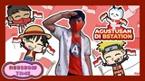 SPECIAL DANCE AGUSTUSAN DI BSTATION with LUFFY and NARUTO Cover Dance by Agust si Masker Merah