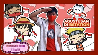 SPECIAL DANCE AGUSTUSAN DI BSTATION with LUFFY and NARUTO Cover Dance by Agust si Masker Merah