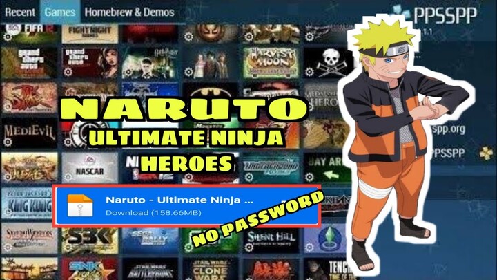 (100MB) NARUTO ULTIMATE NINJA HEROES | ANGAS NG GAME NATO!