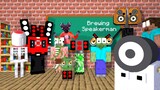 Monster School : TITAN SPEAKERMAN BREWING VS SKIBIDI TOILET - Minecraft Animation