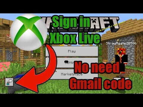 How to sign in xbox live in MCPE 2019/2020 (no need gmail code)