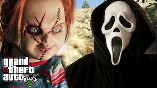 GTA 5 Mod - Khúc Mắc Được Giải Chucky Và Ghostface | Big Bang