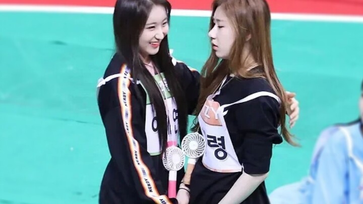 [ITZY&IZONE] Chaeryeong and Chaeyeon sister moment on ISAC