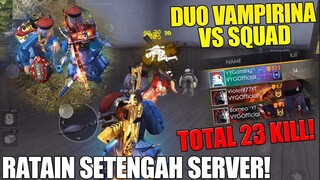 TOTAL 23KILL! SETENGAH SERVER PURGATORY TER WIPE OUT OLEH BUNDLE VAMPIRINA - FREE FIRE