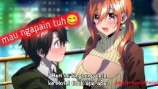 Diajak ke hotel sama Onee-san yang cantik🥵mana tahan🤤