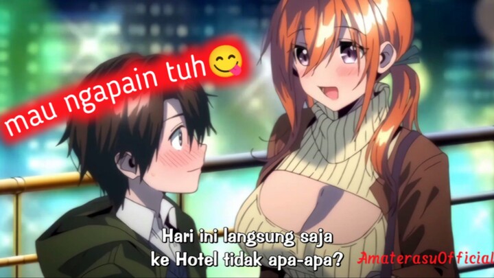 Diajak ke hotel sama Onee-san yang cantik🥵mana tahan🤤
