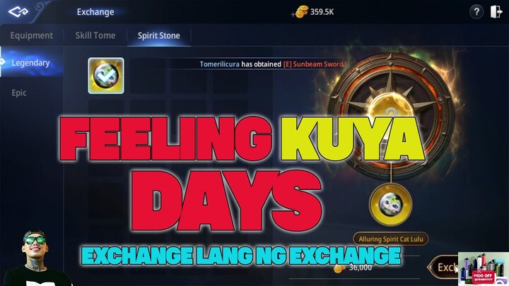 Exchange lang ng Exchange dami gold eh | Feeling Kuya Days |