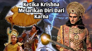 KETIKA SRI KRISHNA MELARIKAN DIRI DARI KARNA| KETAKUTAN SRI KRISHNA AKAN SENJATA KARNA INI!