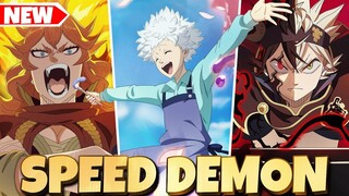 *NEW* SPEED SSR SUPPORT RILL IS META? (SUPPORTING FESTIVAL TANKS) SPEED DEMON - Black Clover Mobile