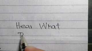 Hear