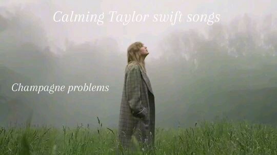 Taylor swift calming songs