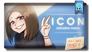 || Icon - Sam (Animation MEME) FlipaClip (trash post)