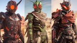Kamen Rider, but the apocalyptic wasteland style [AI generated]