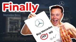 Elon Musk FINALLY SIGNED The Papers To Own Mercedes!