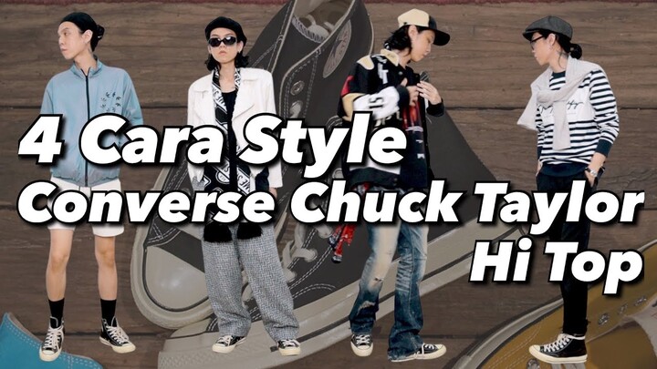 4 Cara Style Converse Chuck Taylor