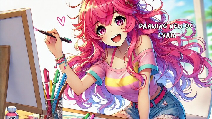 Drawing New OC lyria