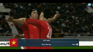 Việt nam vs Iran 12/1/2019 phiên bản dream league soccer 2019