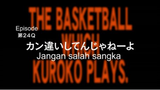 S1 E24 - Kuroko no Basket